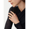 Пръстен Guess JUBR05 173JW Сребрист цвят на ниска цена