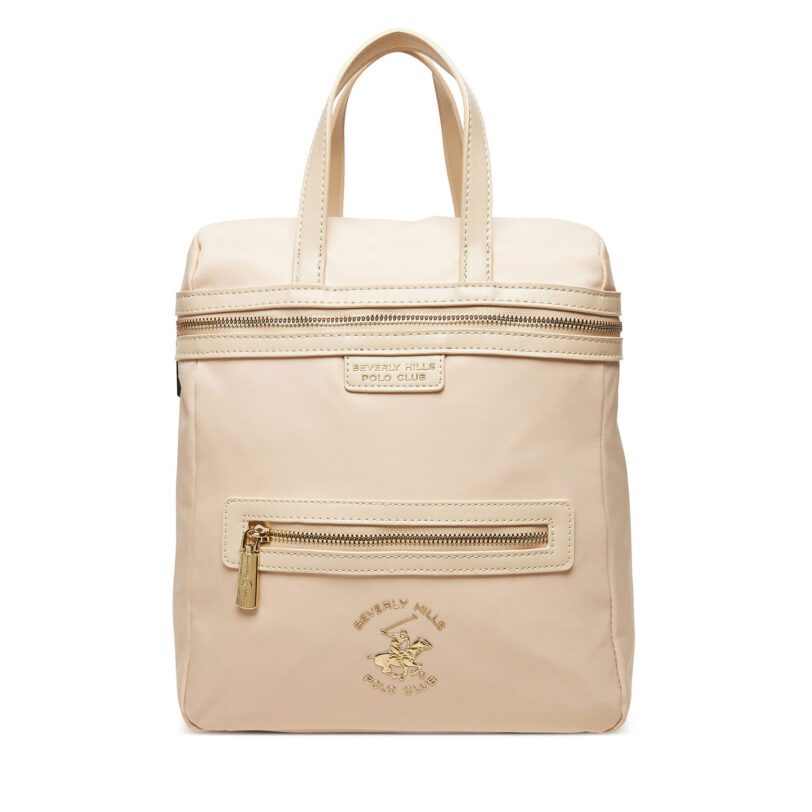 Раница Beverly Hills Polo Club BHPC-H-002-07 Бежов цвят на ниска цена