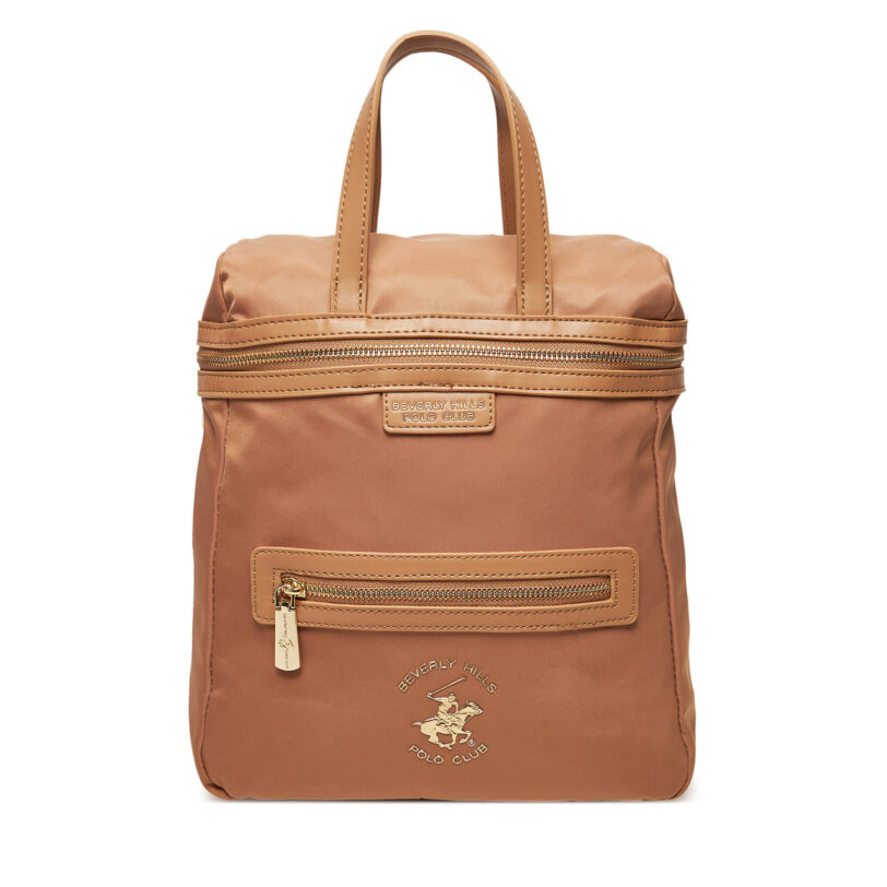 Раница Beverly Hills Polo Club BHPC-H-002-07 Кафяв цвят на ниска цена