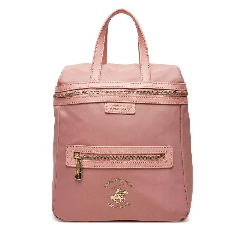 Раница Beverly Hills Polo Club BHPC-H-002-07 Розов цвят на ниска цена
