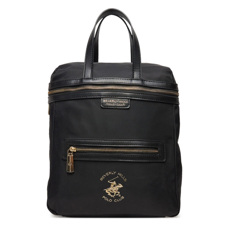 Раница Beverly Hills Polo Club BHPC-H-002-07 Черен цвят на ниска цена