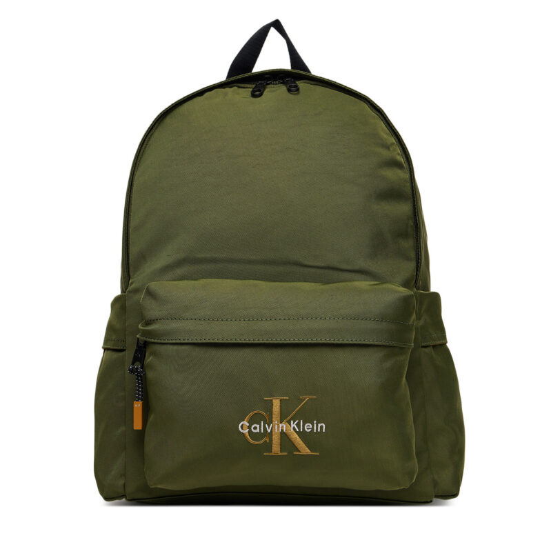 Раница Calvin Klein Bold Round Backpack LV04D3114G Зелен цвят на ниска цена
