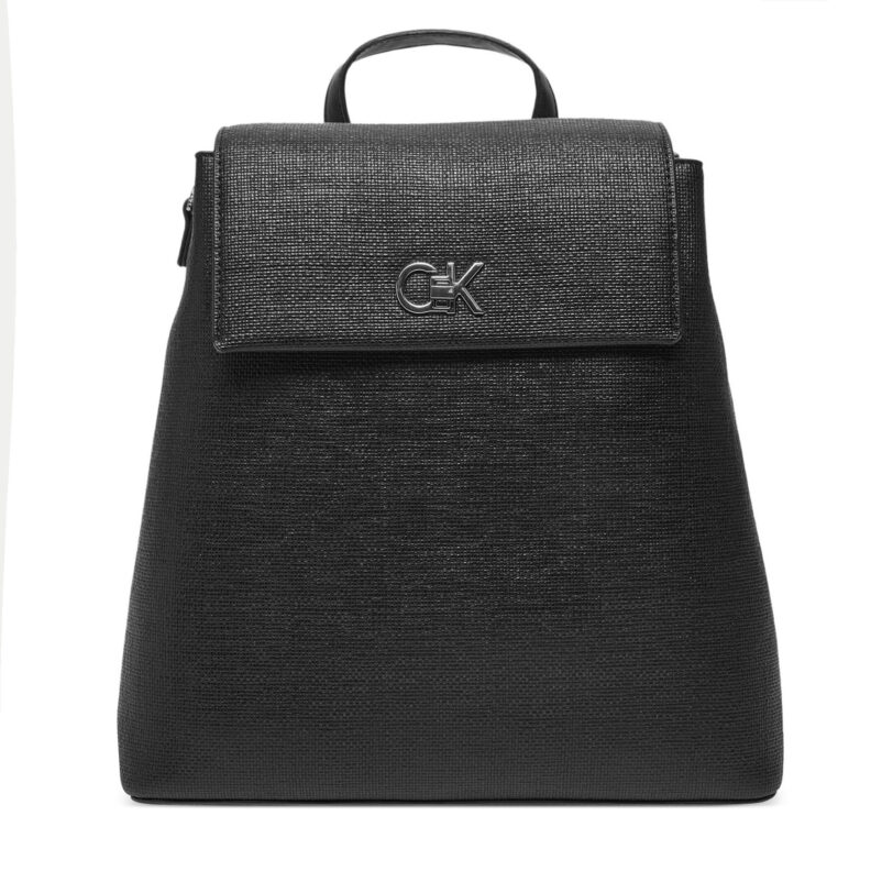 Раница Calvin Klein Ck Backpack With Conv Strap_Tex K60K613237 Черен цвят на ниска цена