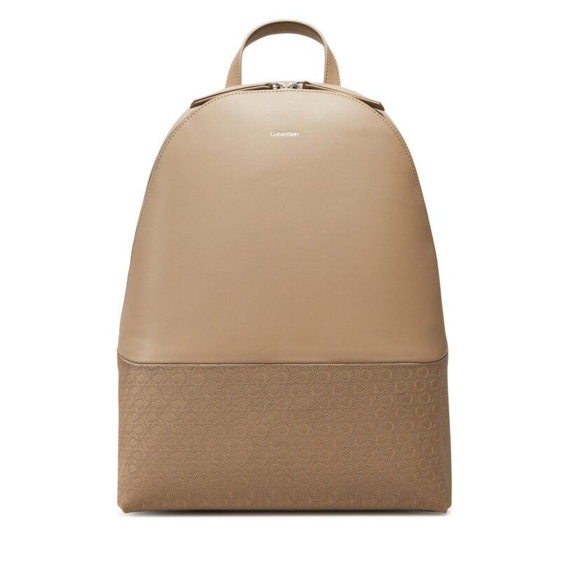 Раница Calvin Klein Ck Mixmedia Backpack_Mono K60K613184 Бежов цвят на ниска цена