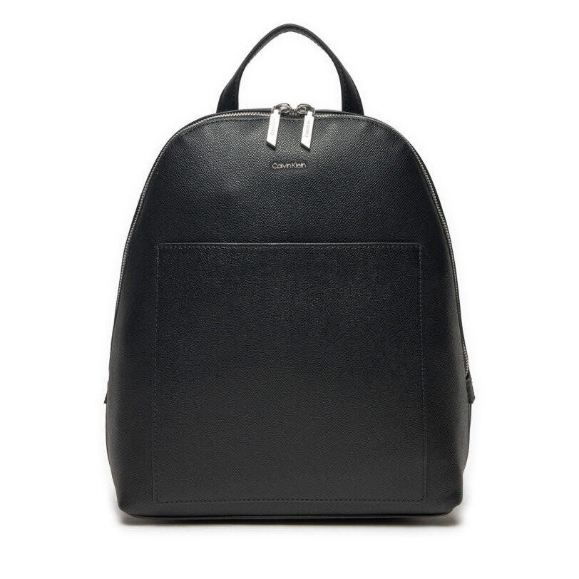 Раница Calvin Klein Ck Must Dome Backpack_Caviar K60K613087 Черен цвят на ниска цена