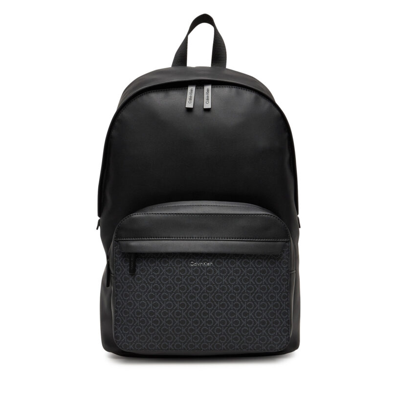 Раница Calvin Klein Ck Must Round Bp Mono K50K513047 Черен цвят на ниска цена