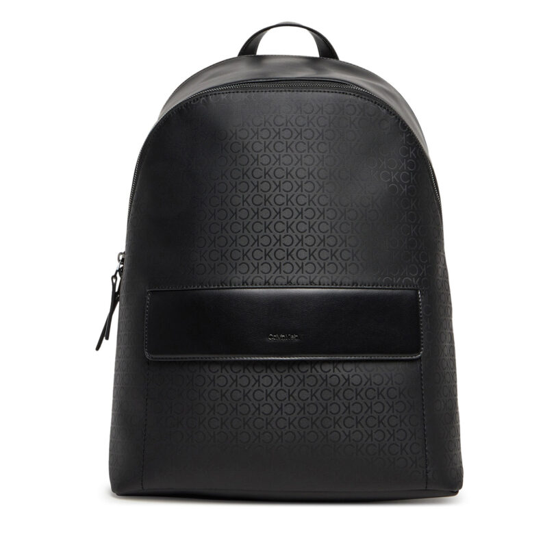 Раница Calvin Klein Ck Sleek 2G Round Bp Mono K50K512959 Черен цвят на ниска цена