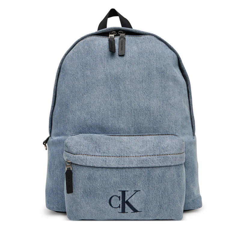 Раница Calvin Klein Denim Backpack 40 LV04G3138G Светлосиньо цвят на ниска цена
