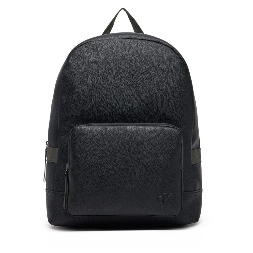 Раница Calvin Klein Jeans Cargo Backpack 43 LV04G3158G Черен цвят на ниска цена
