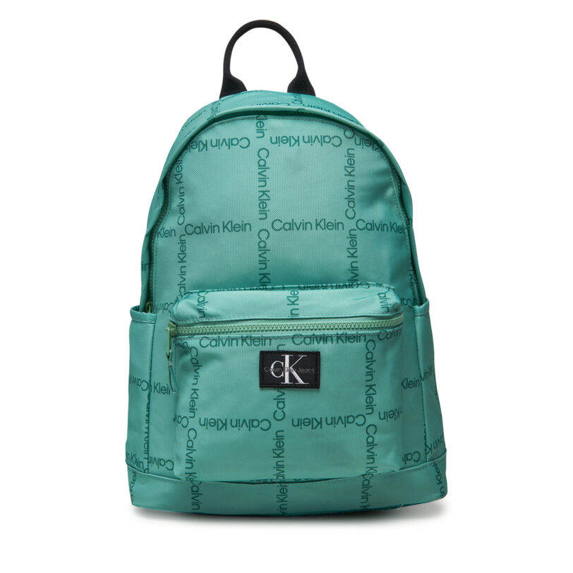 Раница Calvin Klein Jeans City Grid Aop IU0IU00711 Зелен цвят на ниска цена