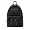 Раница Calvin Klein Jeans City Grid Aop IU0IU00711 Черен цвят на ниска цена