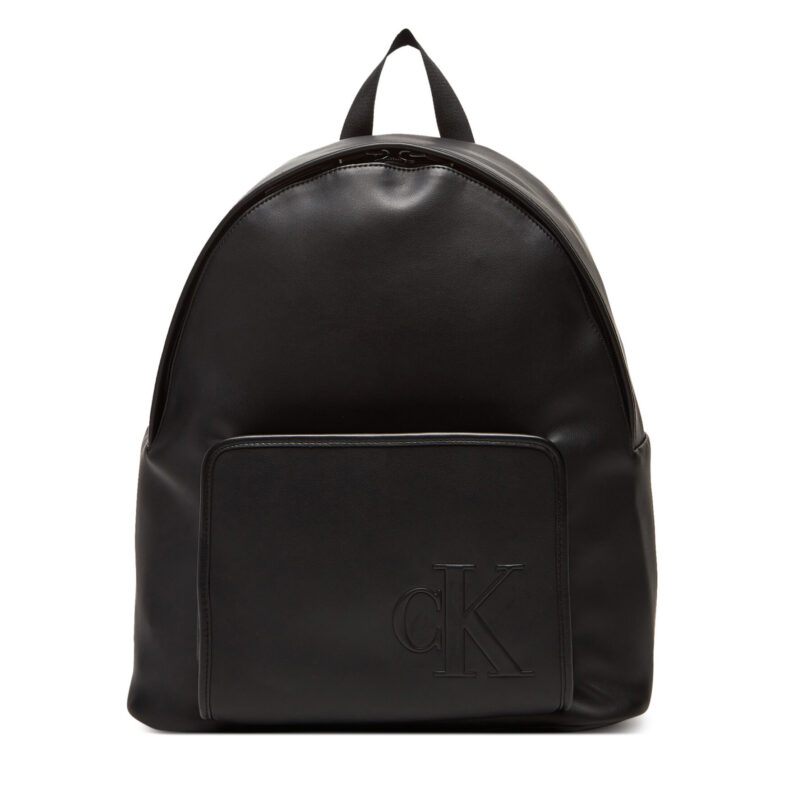 Раница Calvin Klein Sculpted Impression Backpack 40 LV04G3155G Черен цвят на ниска цена