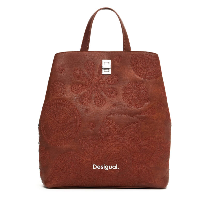Раница Desigual Dejavu Sumy Mini 25SAKP02 Кафяв цвят на ниска цена