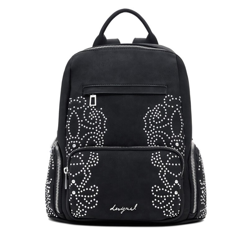 Раница Desigual Poker Face Chester M 25WAKP35 Черен цвят на ниска цена