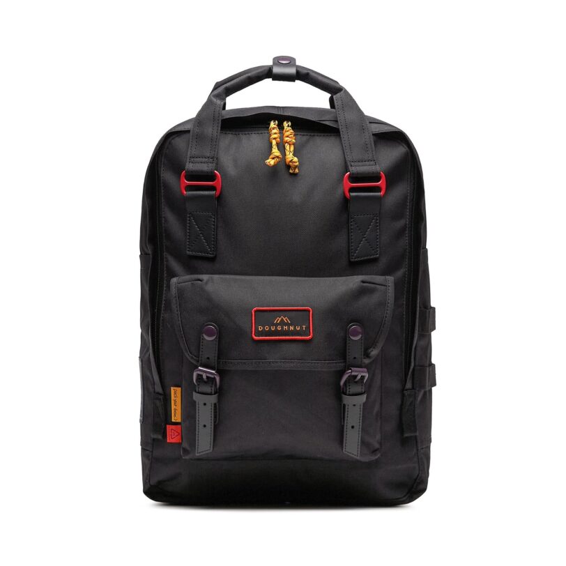Раница Doughnut Macaroon Larege Happy Camper D011HA-0003-F Черен цвят на ниска цена