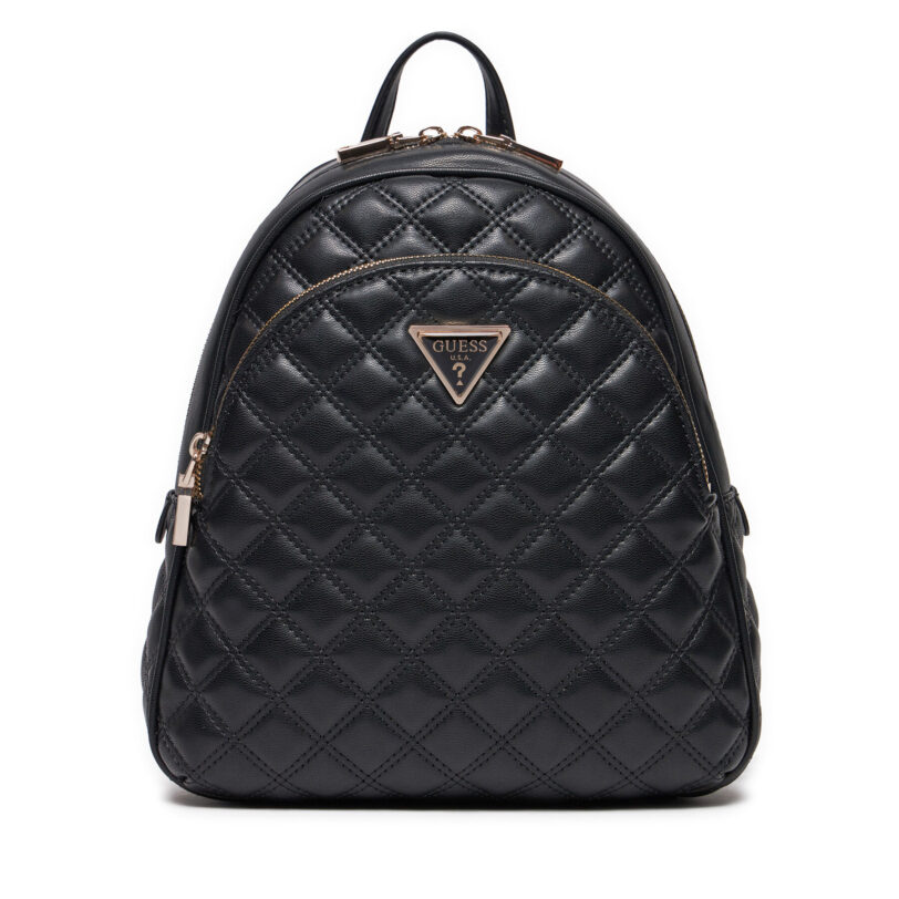 Раница Guess HWQG87 48320 Черен цвят на ниска цена