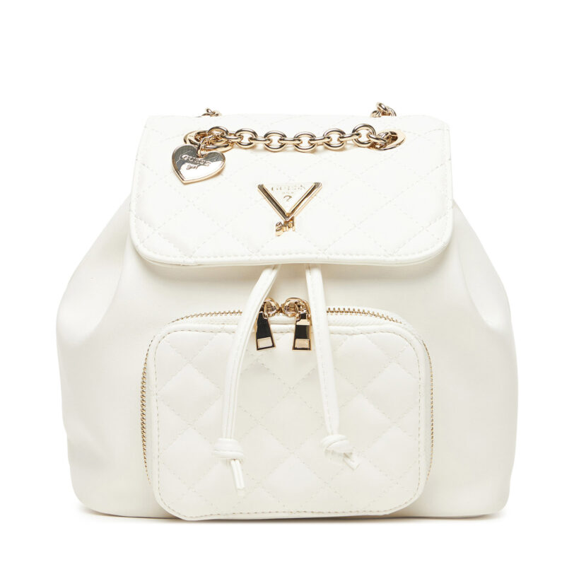 Раница Guess J5YZ04 WGT10 Бял цвят на ниска цена