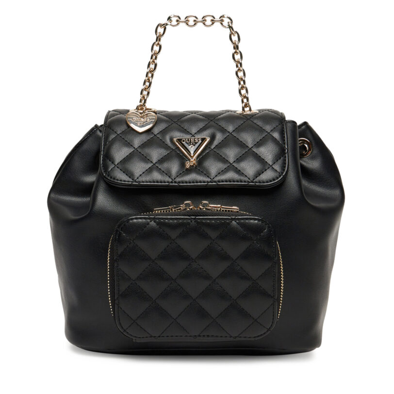 Раница Guess J5YZ04 WGT10 Черен цвят на ниска цена