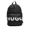 Раница HUGO Shaun 50541899 Черен цвят на ниска цена