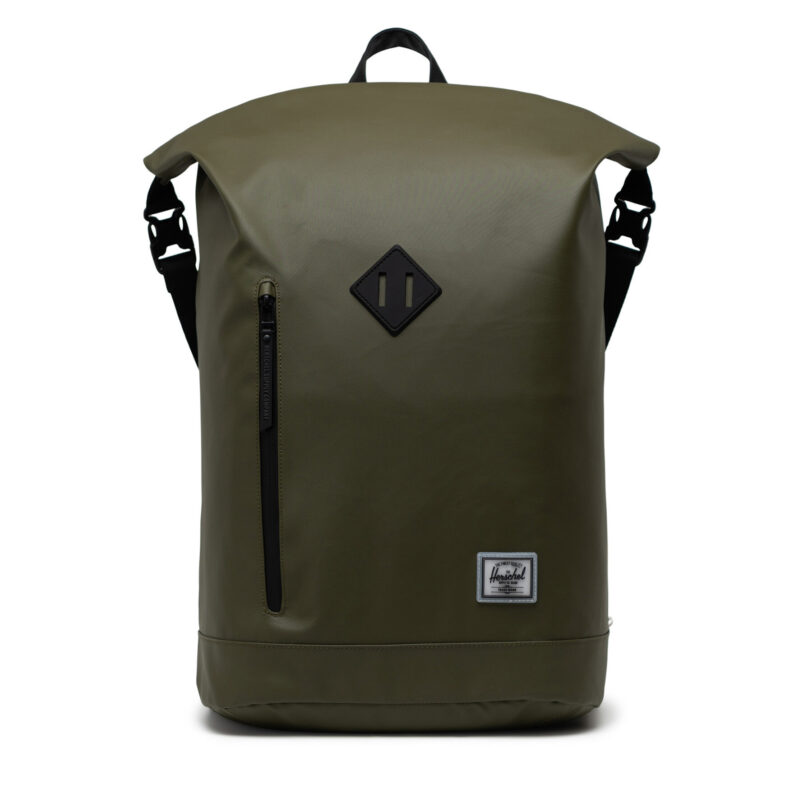Раница Herschel Roll Top 11194-04281 Зелен цвят на ниска цена