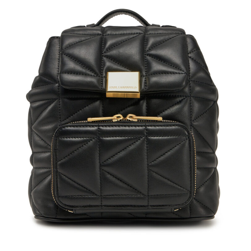 Раница KARL LAGERFELD A1W30436 Черен цвят на ниска цена