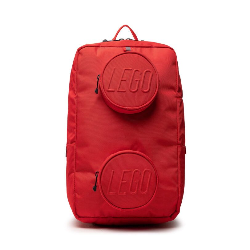 Раница LEGO Brick 1x2 Backpack 20204-0021 Червен цвят на ниска цена