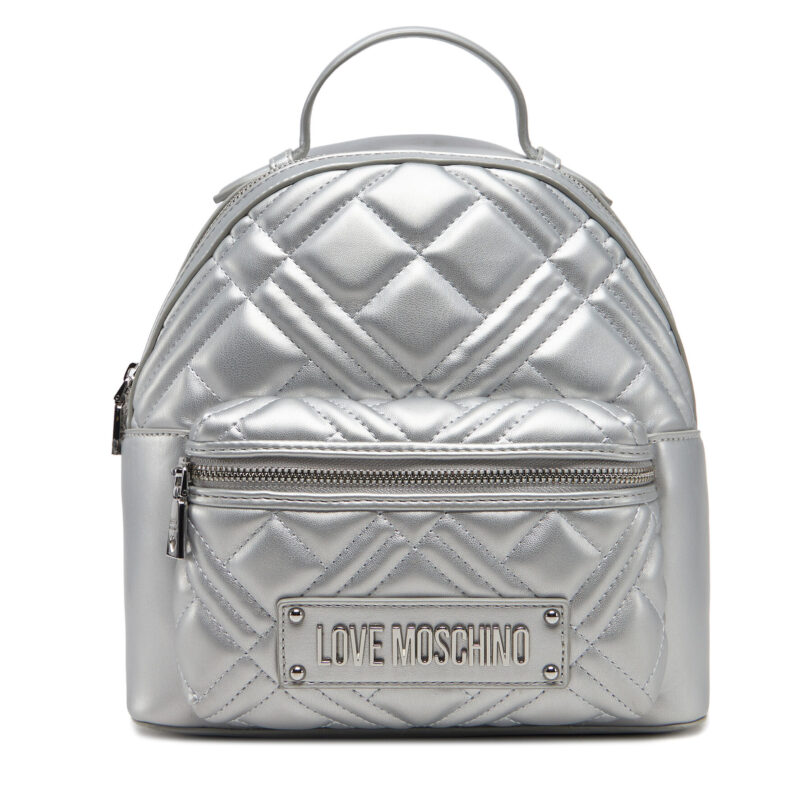Раница LOVE MOSCHINO JC4148PP1MLA196B Сребрист цвят на ниска цена