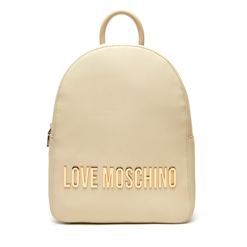 Раница LOVE MOSCHINO JC4193PP1MKD0110 Екрю цвят на ниска цена