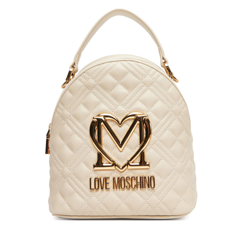 Раница LOVE MOSCHINO JC4304PP0MK1211A Екрю цвят на ниска цена