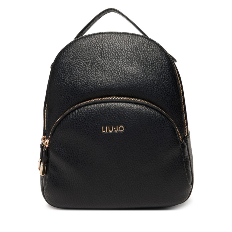 Раница Liu Jo Ecs M Backpack AF5157 E0027 Черен цвят на ниска цена