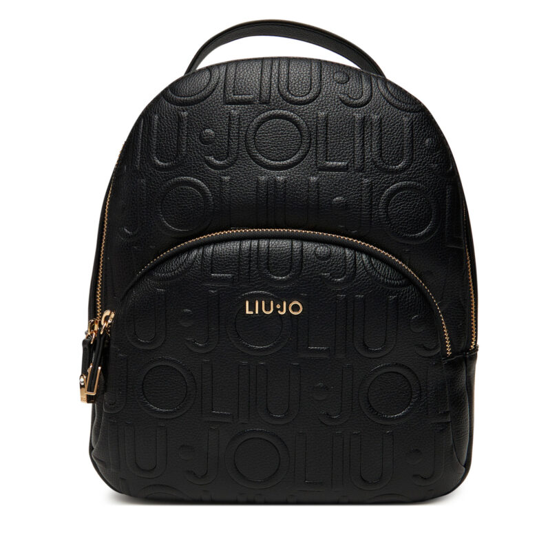 Раница Liu Jo Ecs M Backpack AF5157 E0027 Черен цвят на ниска цена
