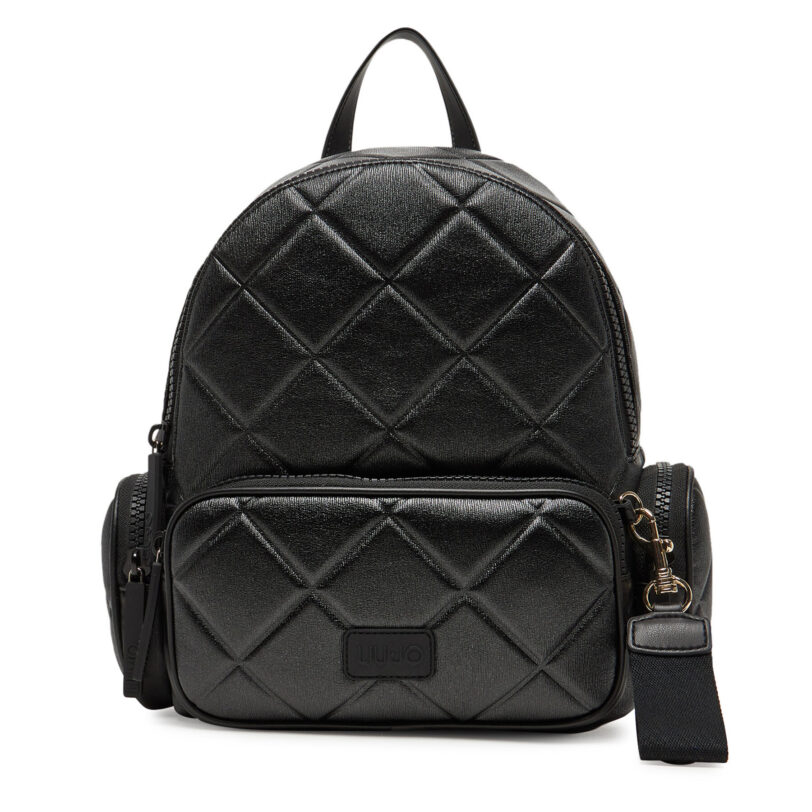 Раница Liu Jo M Backpack TA5294 E0669 Черен цвят на ниска цена