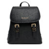 Раница MICHAEL Michael Kors Quinn 30T5GQNB0L Черен цвят на ниска цена