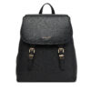 Раница MICHAEL Michael Kors Quinn 30T5GQNB2L Черен цвят на ниска цена