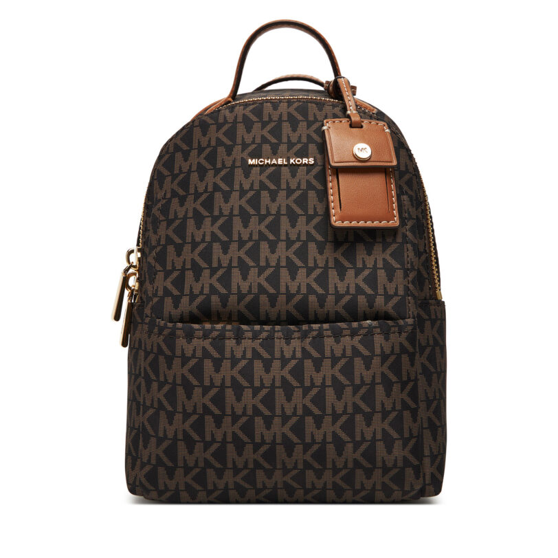Раница MICHAEL Michael Kors Sable 30T5G3XB1O Кафяв цвят на ниска цена