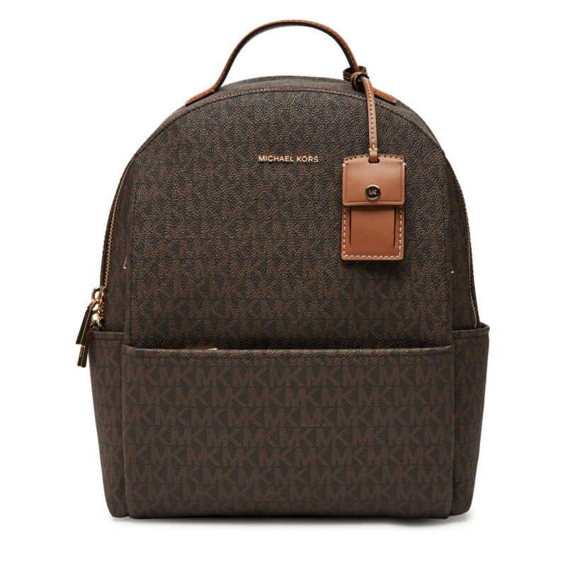 Раница MICHAEL Michael Kors Sable 30T5G3XB2B Кафяв цвят на ниска цена