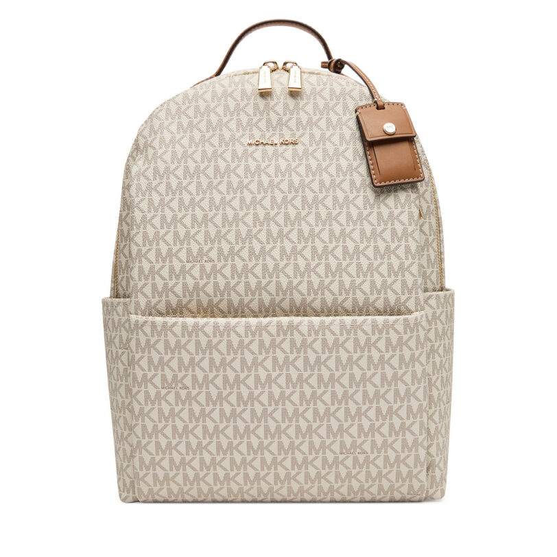 Раница MICHAEL Michael Kors Sable 30T5G3XB3B Бежов цвят на ниска цена