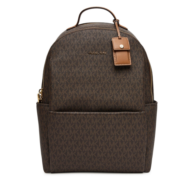Раница MICHAEL Michael Kors Sable 30T5G3XB3B Кафяв цвят на ниска цена