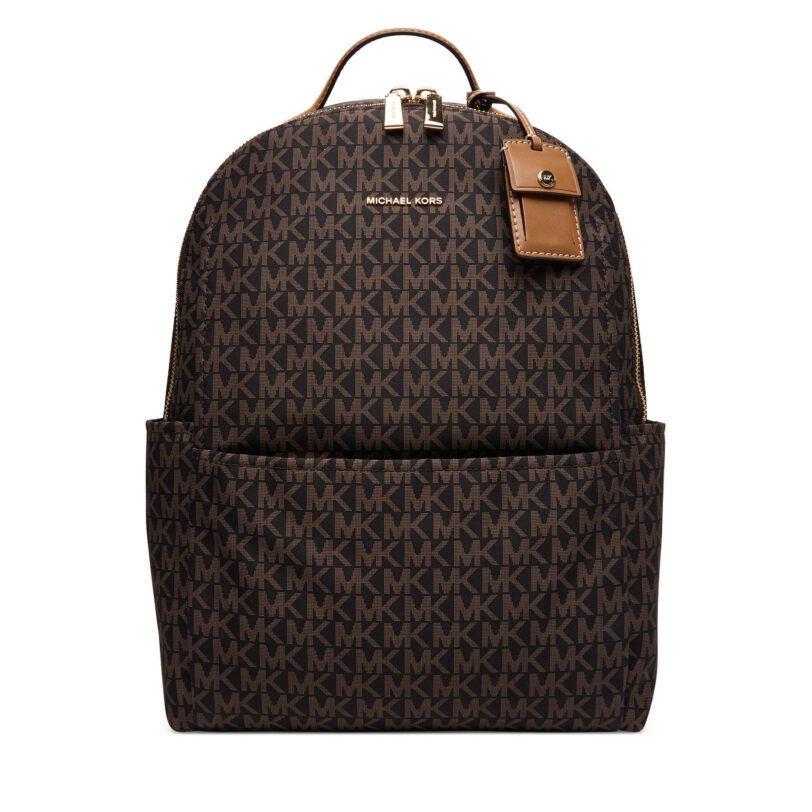 Раница MICHAEL Michael Kors Sable 30T5G3XB3O Кафяв цвят на ниска цена