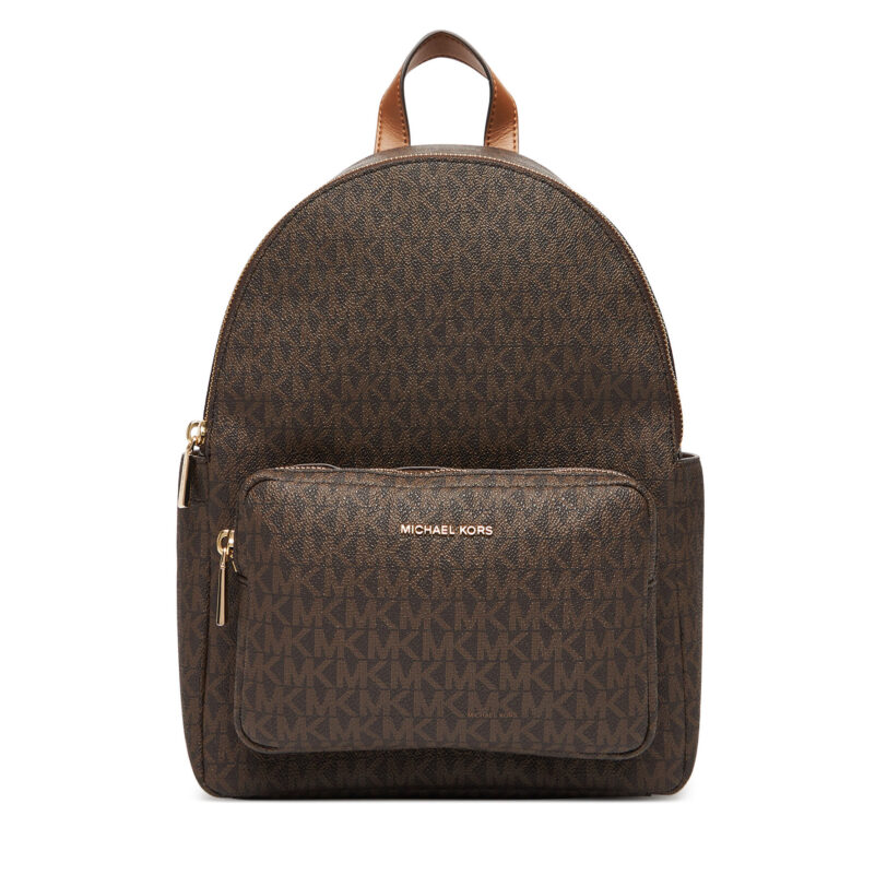 Раница MICHAEL Michael Kors Tanner 30T5GTNB2B Кафяв цвят на ниска цена