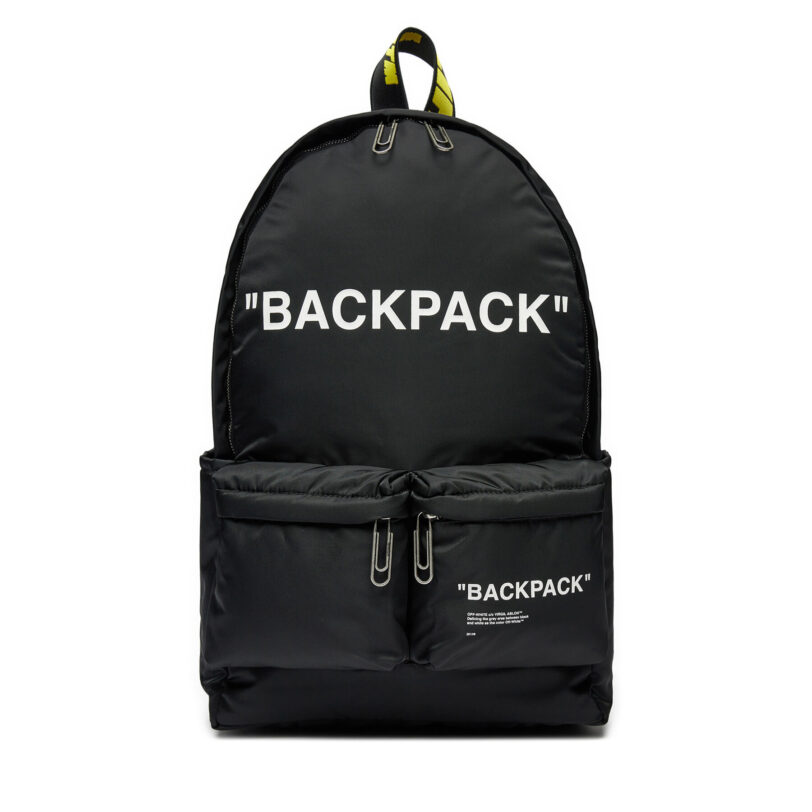 Раница Off-White OMNB003F22FAB0041001 Черен цвят на ниска цена