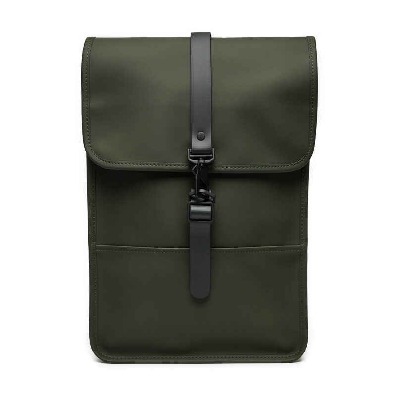 Раница Rains Backpack Mini 13020 Зелен цвят на ниска цена