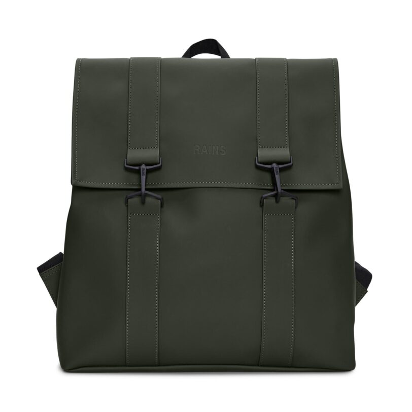 Раница Rains MSN Bag W3 13300 Зелен цвят на ниска цена
