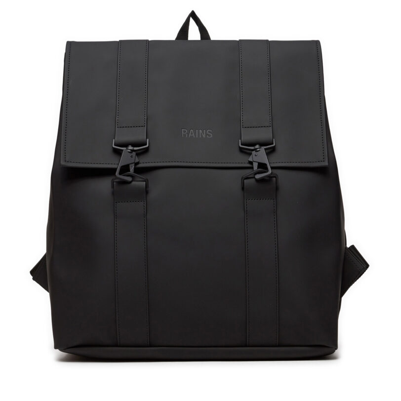 Раница Rains MSN Bag W3 13300 Черен цвят на ниска цена