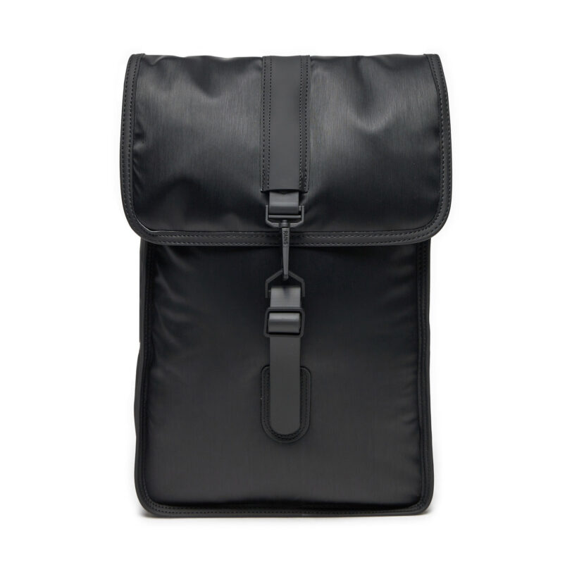 Раница Rains Puffed Backpack Mini 21740 Черен цвят на ниска цена