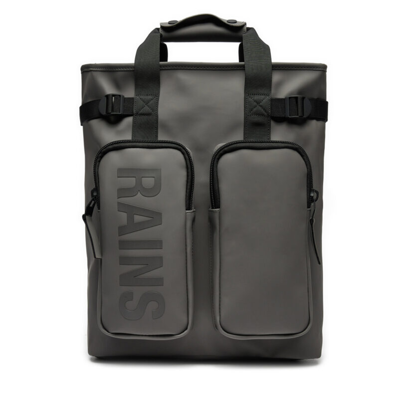 Раница Rains Texel Tote Backpack W3 14240 Сив цвят на ниска цена
