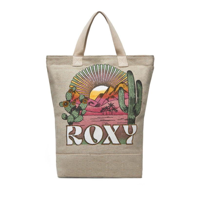 Раница Roxy Drink The Wave ERJBP04876 Бежов цвят на ниска цена