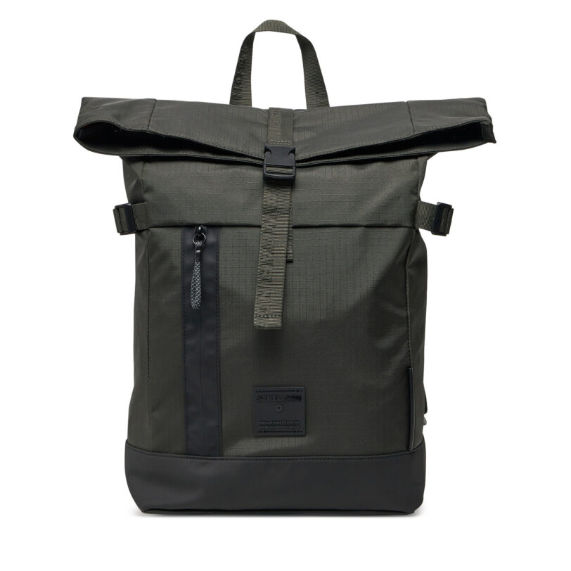 Раница Strellson Northwood Rs Rolltop 4010003304 Каки цвят на ниска цена