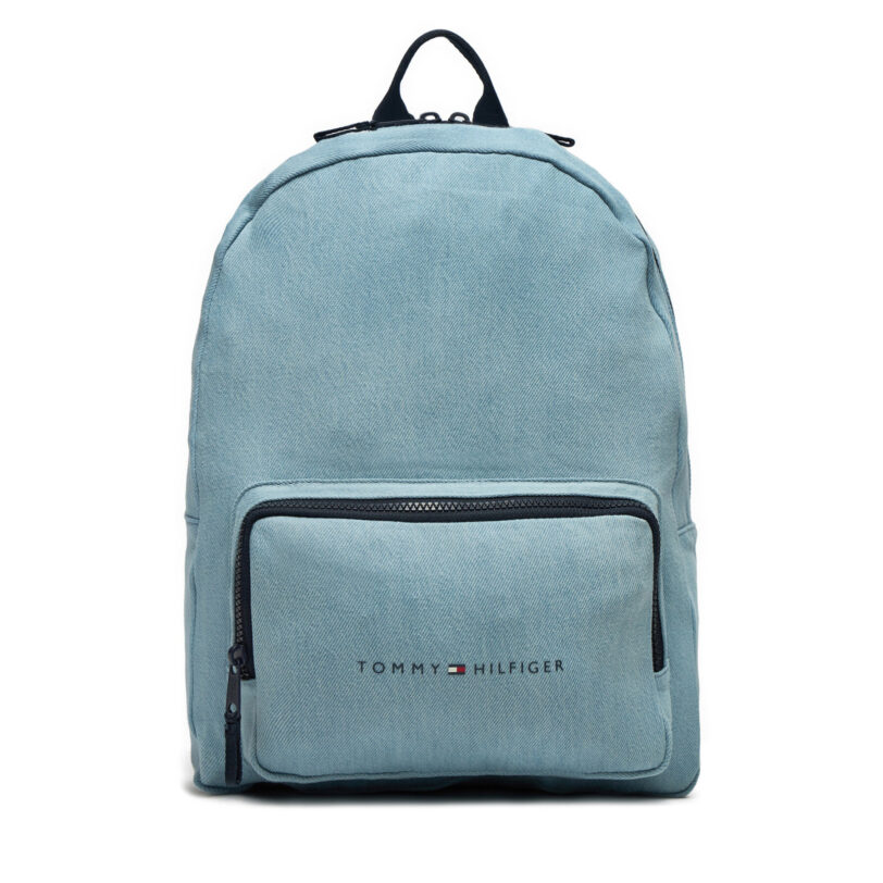Раница Tommy Hilfiger AU0AU01967 Син цвят на ниска цена