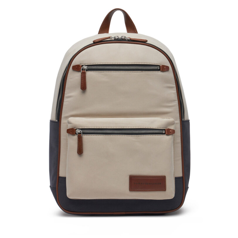 Раница Tommy Hilfiger Th Casual Backpack AM0AM13227 Бежов цвят на ниска цена